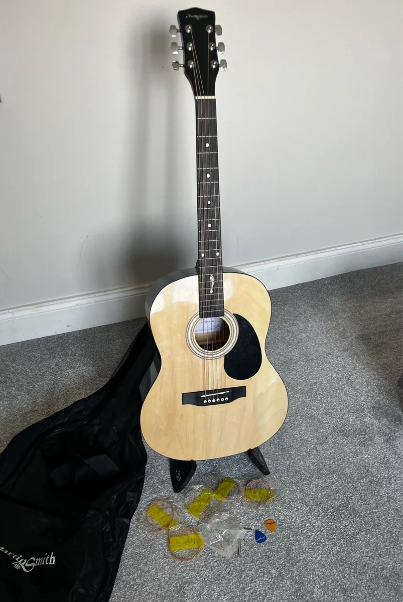 Martin Smith Acoustic Guitar - Image 1