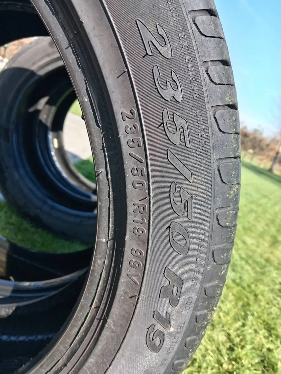 TYRES PIRELLI 235/50/R 19 SET OF 4 - Image 2