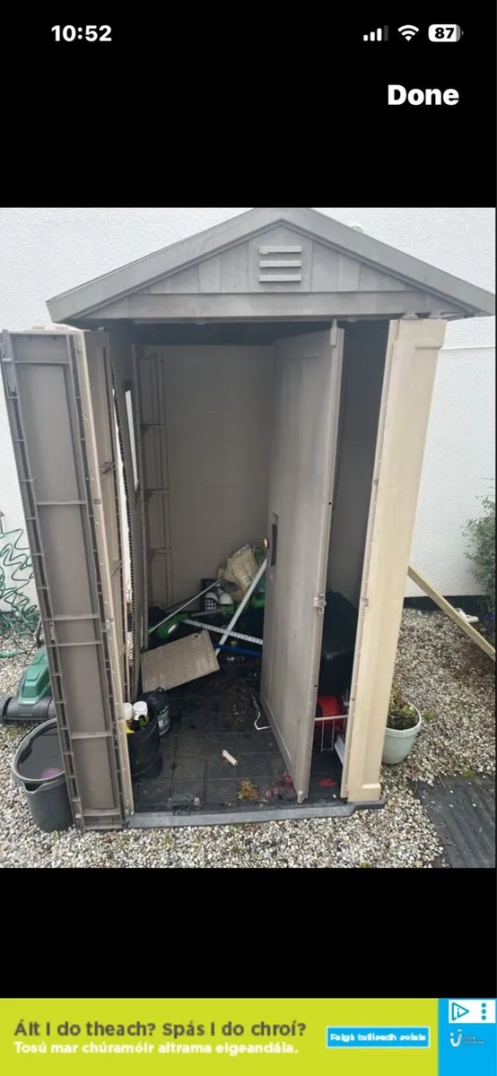 Keter Garden Shed 6x4 ft - Image 2