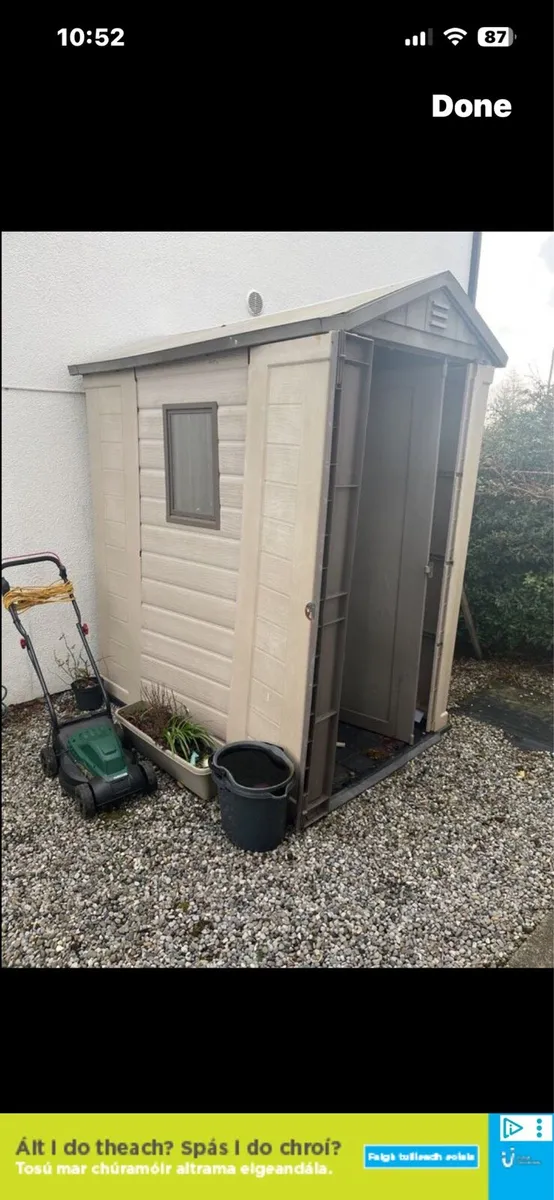 Keter Garden Shed 6x4 ft - Image 3