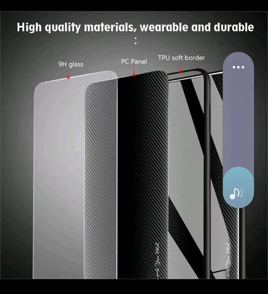 Samsung galaxy S23 ultra phone glass case cover - Image 2