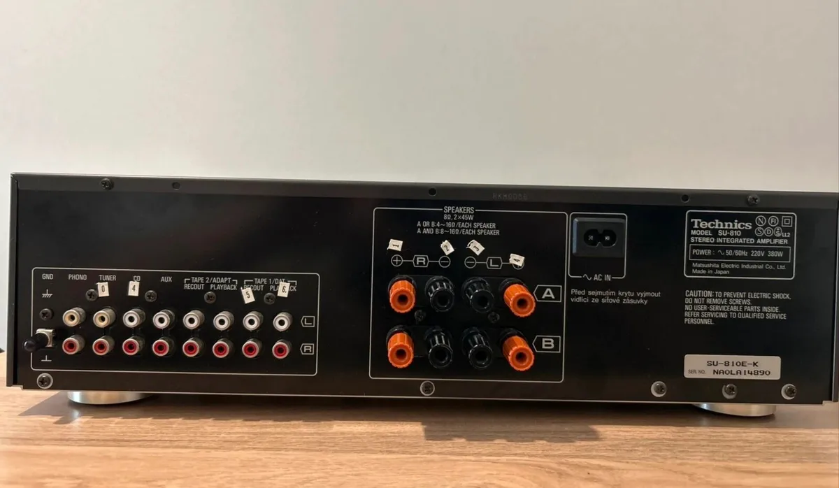 Technics integrated Amplifier - Image 2