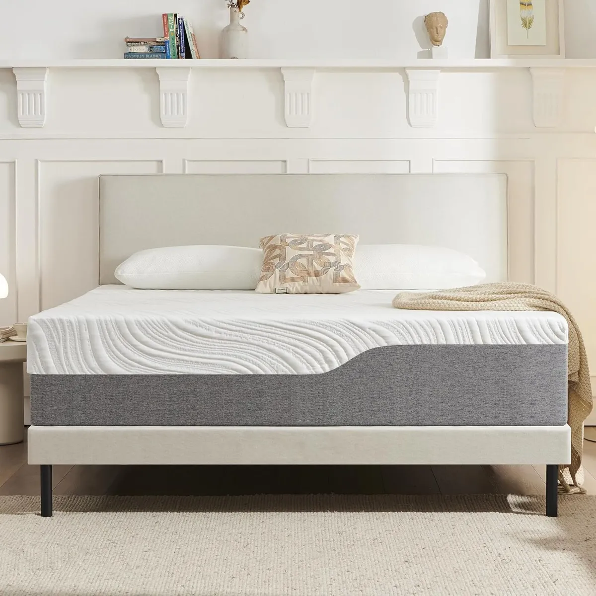 King Mattress Memory Foam Medium Firm Breathable - Image 2