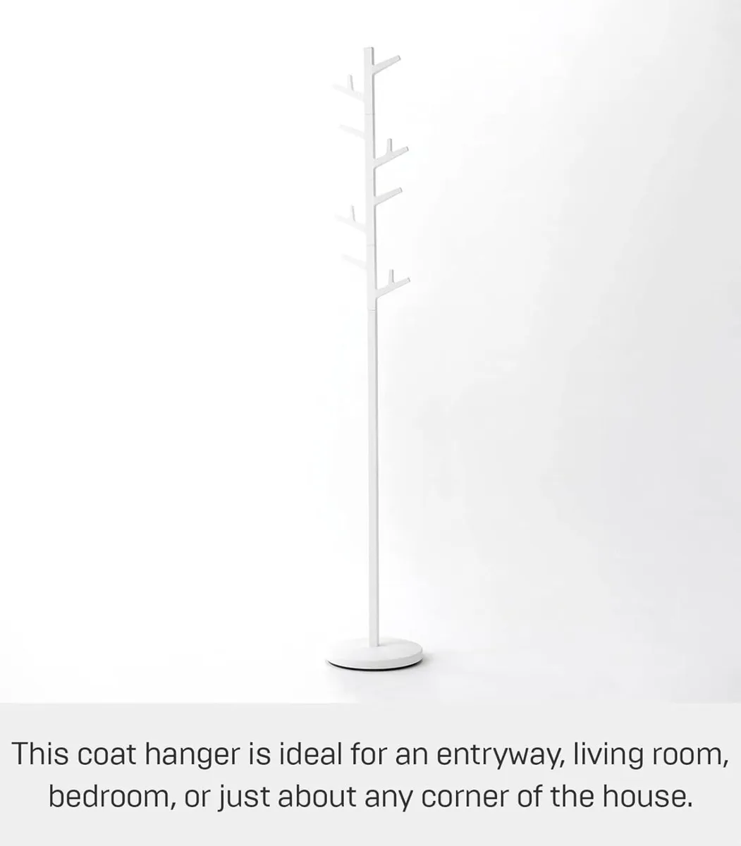 BRANCH Coat Rack white Steel/ABS Resin Minimalist - Image 3
