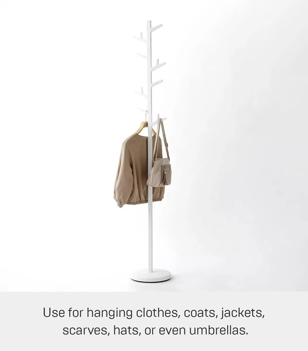 BRANCH Coat Rack white Steel/ABS Resin Minimalist - Image 4