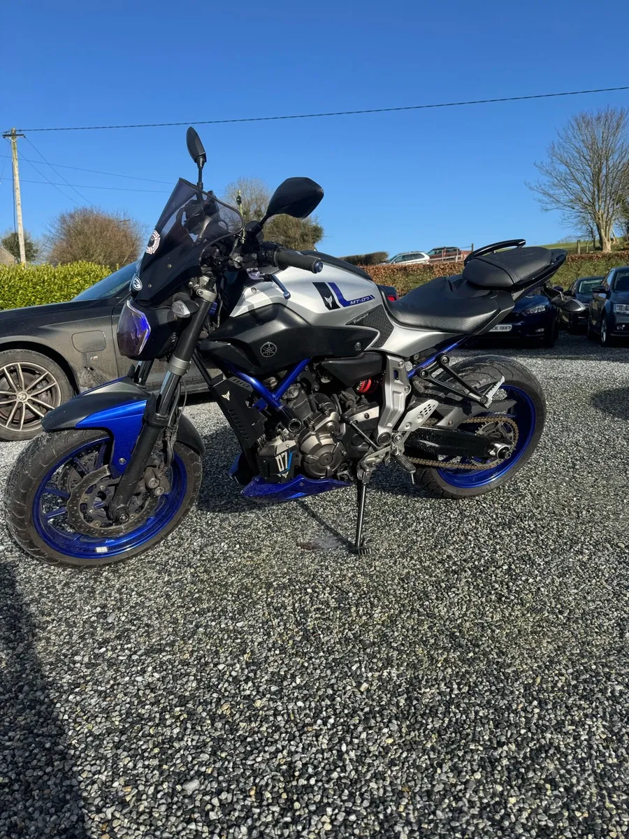 Yamaha mt07 2016 lots of extras - Image 1