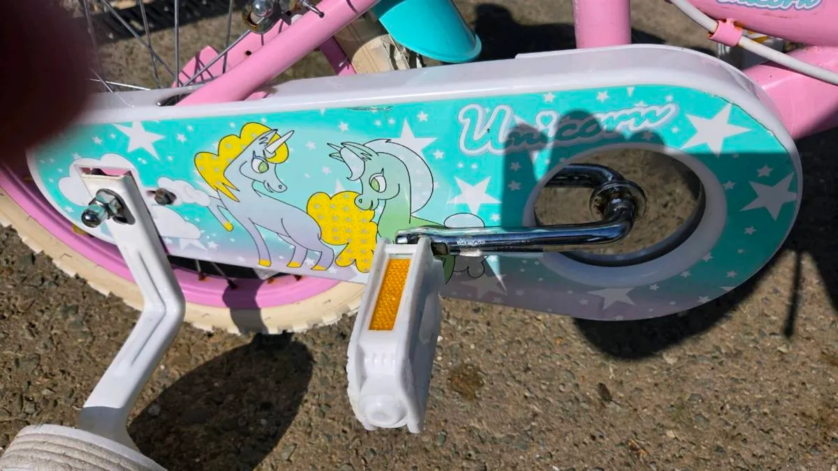 Girls Unicorn Bike - Image 4
