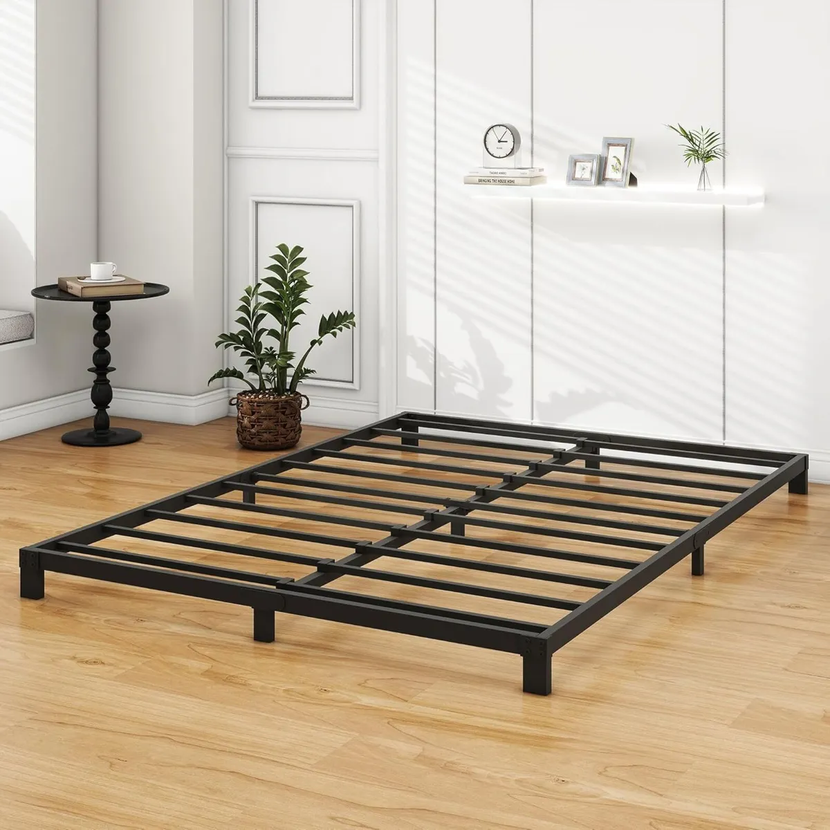 Metal Platform Bed 120 x 200 cm Low Profile - Image 4