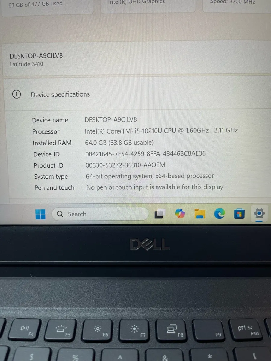 Dell i5 pro 64gb ram 256 windows 11 - Image 4