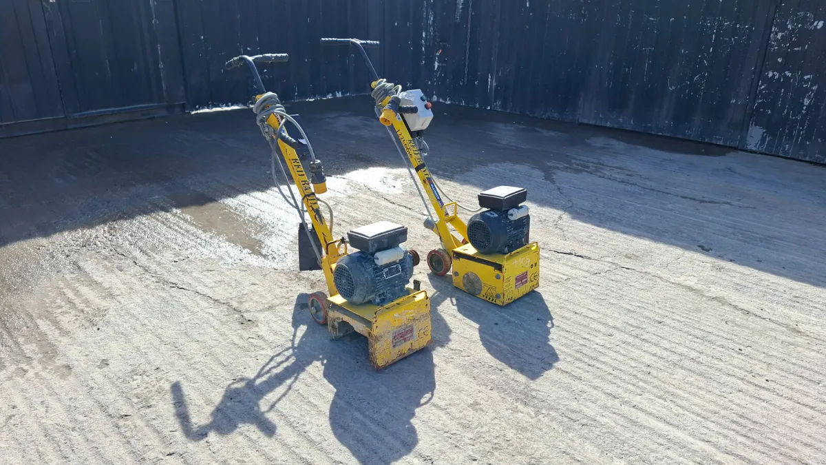 Red Band 110V Floor Grinder - Image 1