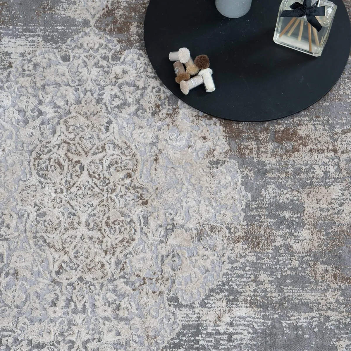 Kilim Rug Beige 160 x 230 cm Wool Modern Living - Image 3