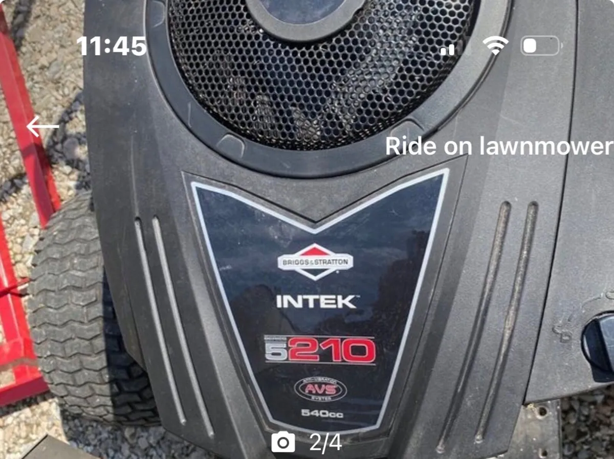Ride on lawnmower - Image 2