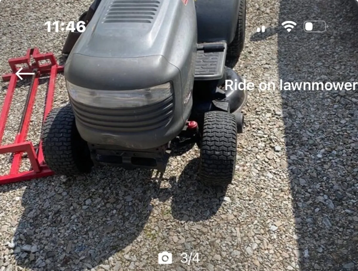 Ride on lawnmower - Image 3