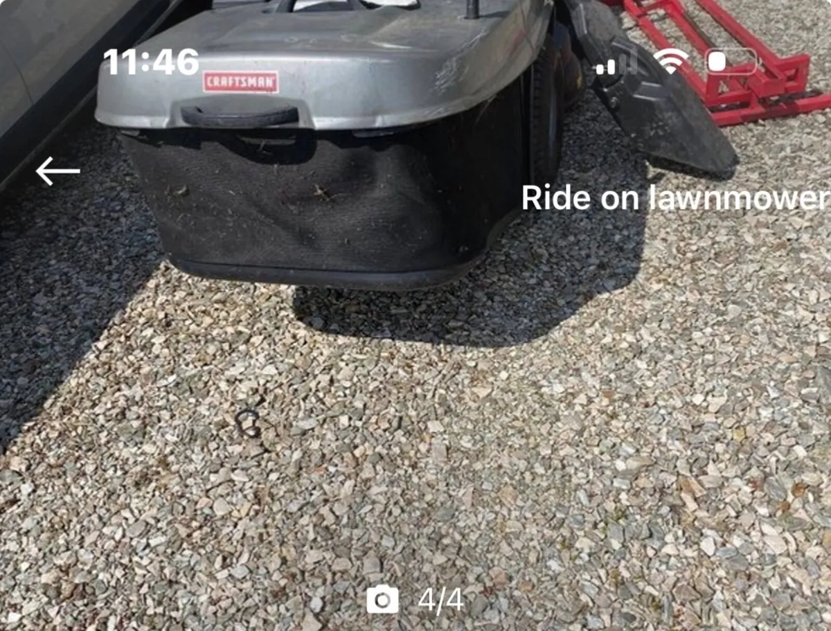 Ride on lawnmower - Image 4