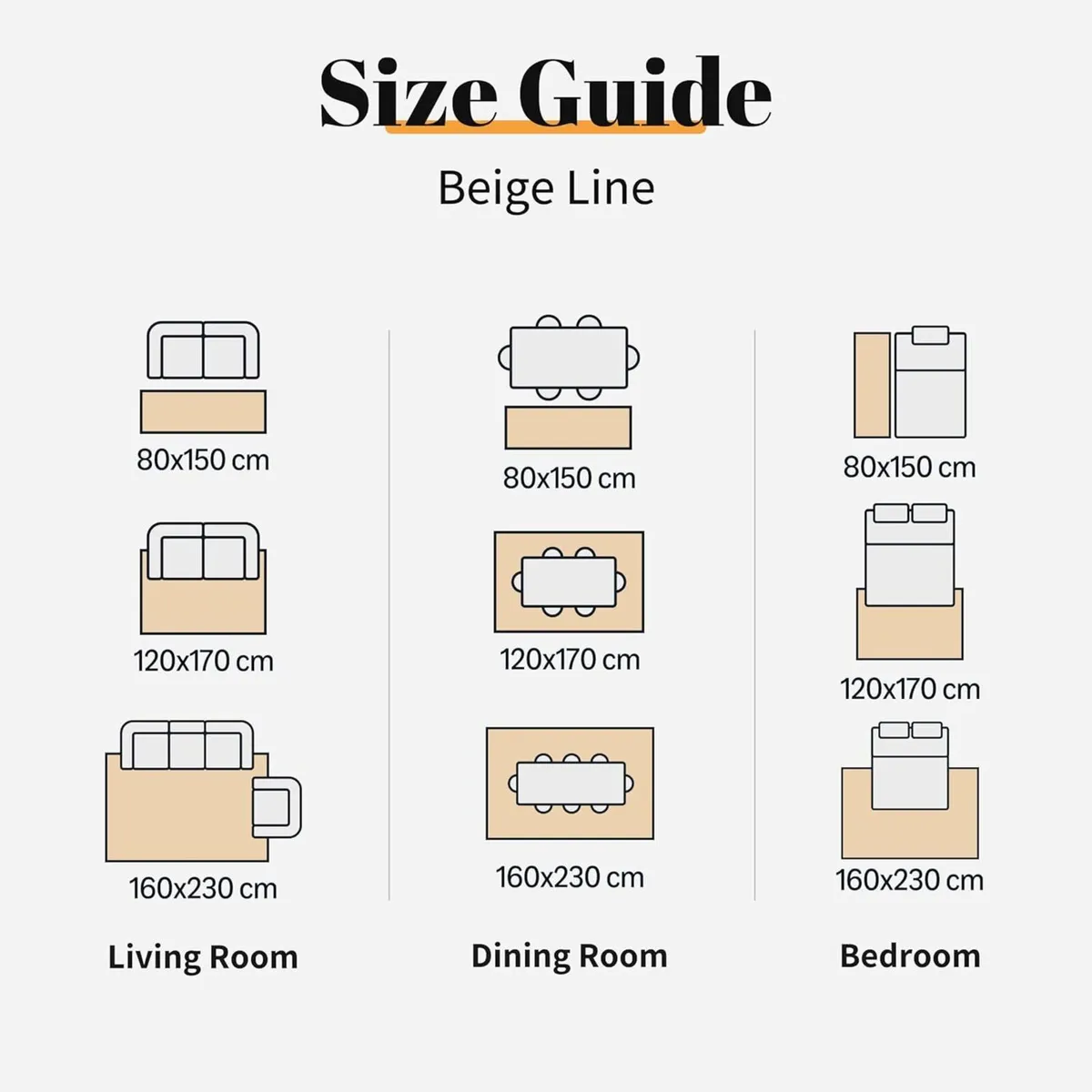 Washable Rug Water Resistant Mat Non-Slip Backing - Image 3