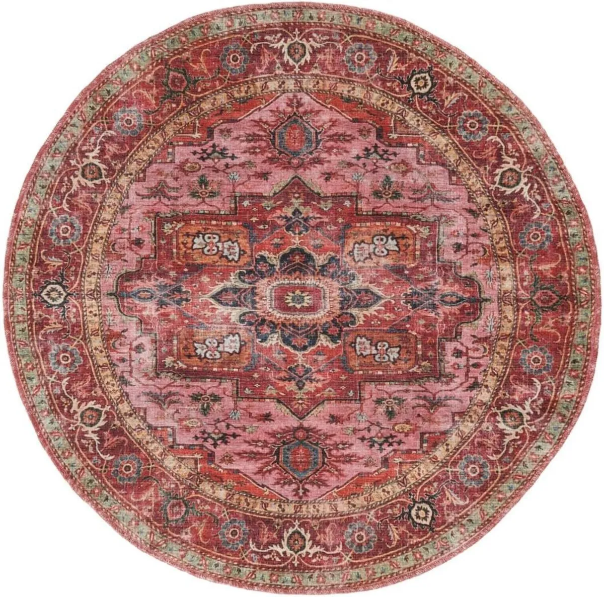 Georgia Rug Modern carpets Ø 3′11″ ft (Ø 120 cm) - Image 1