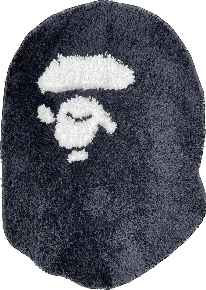 Bape Rug - Handmade Premium- 28in W x 20in L (70 - Image 1