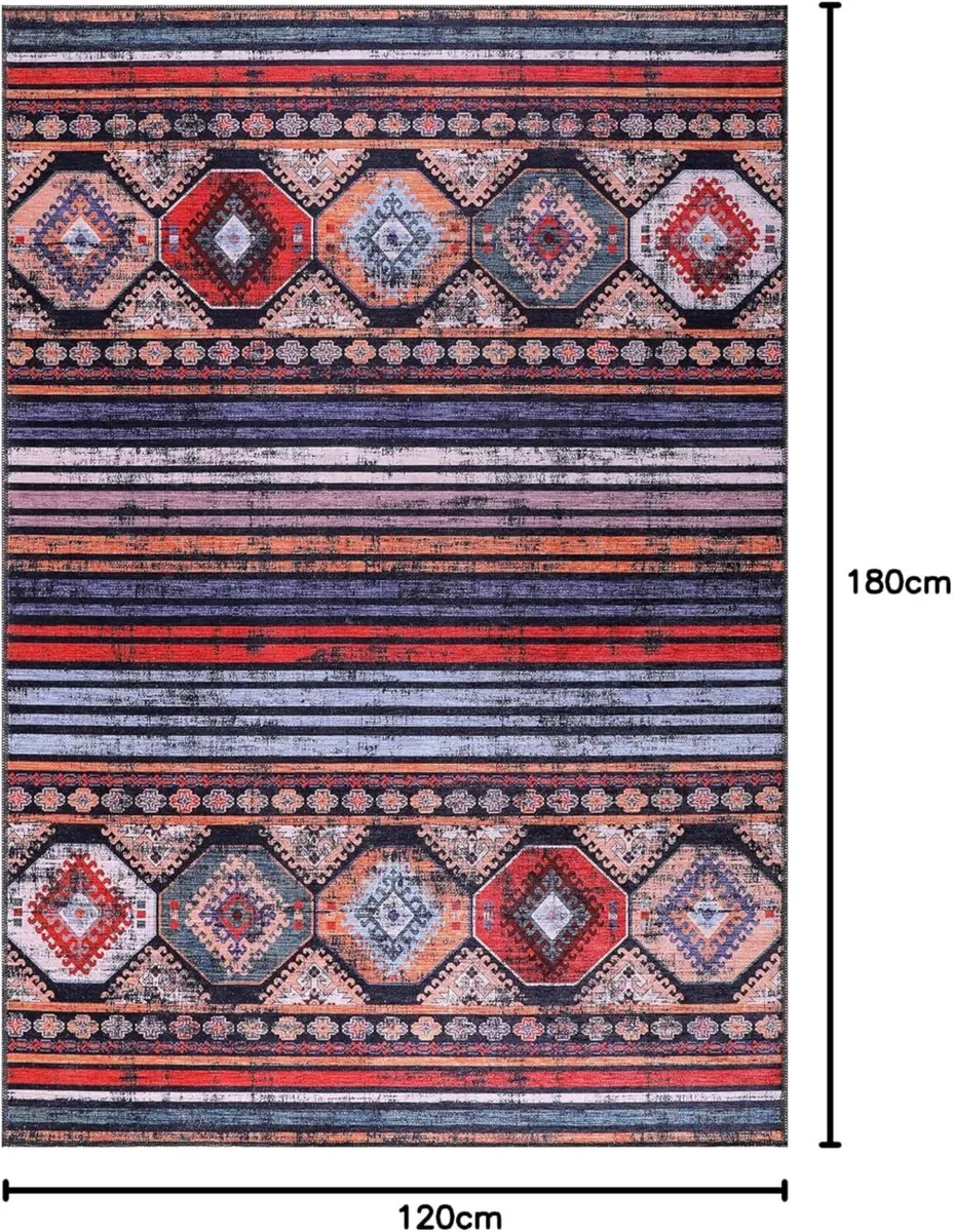 Washable Area Rugs for Living Room Traditional - Image 2