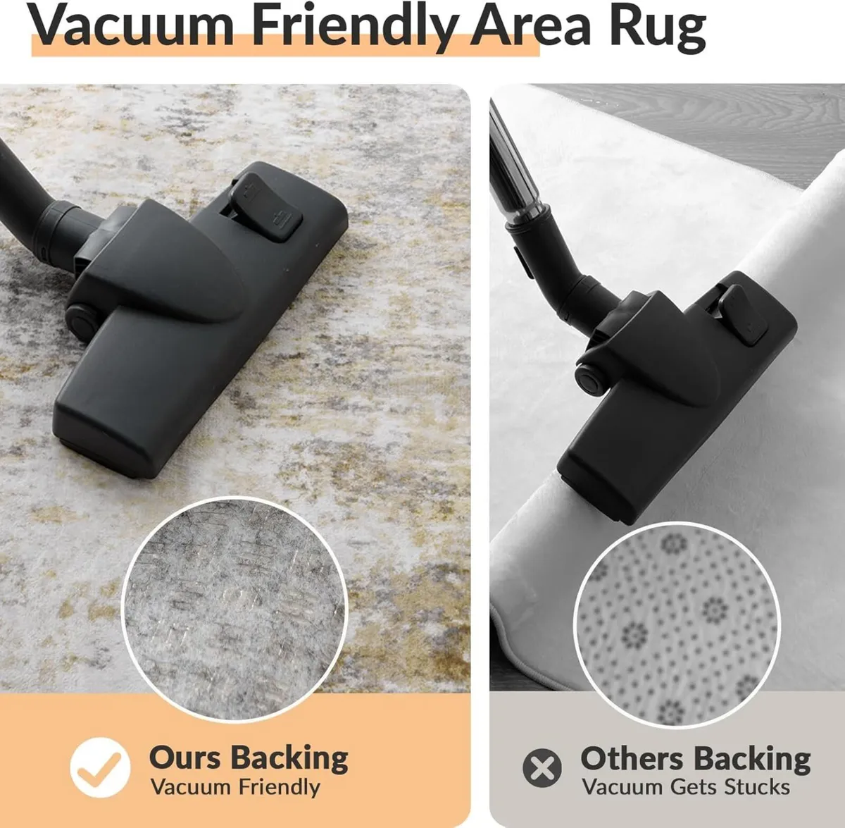 Washable Rugs Living Room 240x300 cm Modern - Image 3