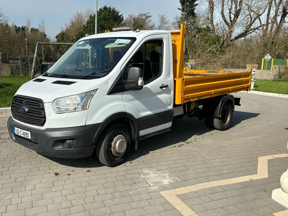 2016 ford transit tipper 3.5 tonne - Image 1