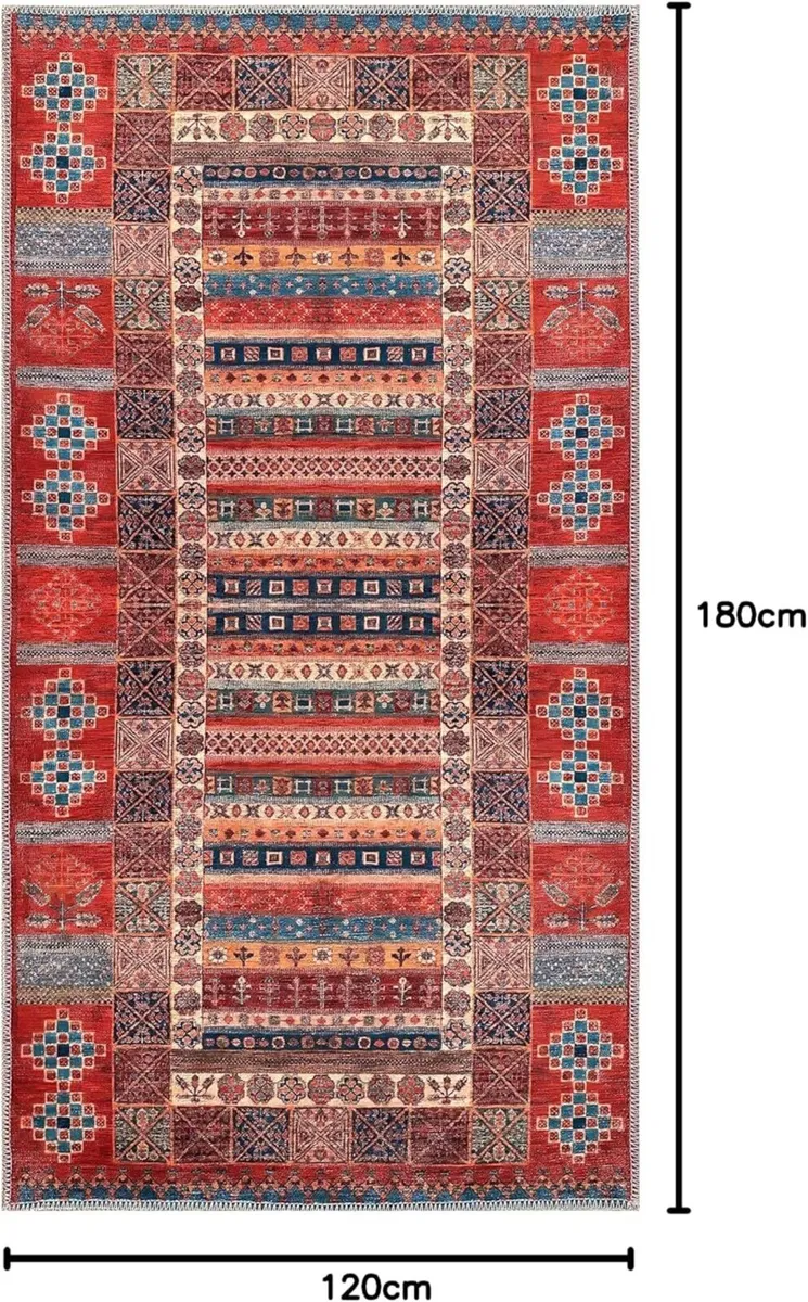 Washable Area Rugs for Living Room Traditional - Image 2