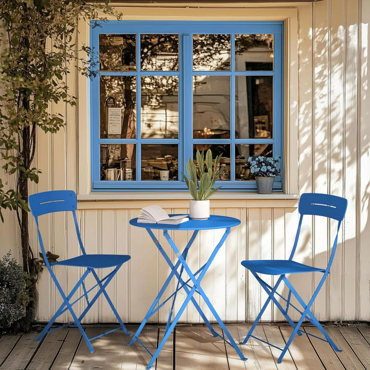 n Garden Furniture Set Outdoor Bistro Table and - Image 2