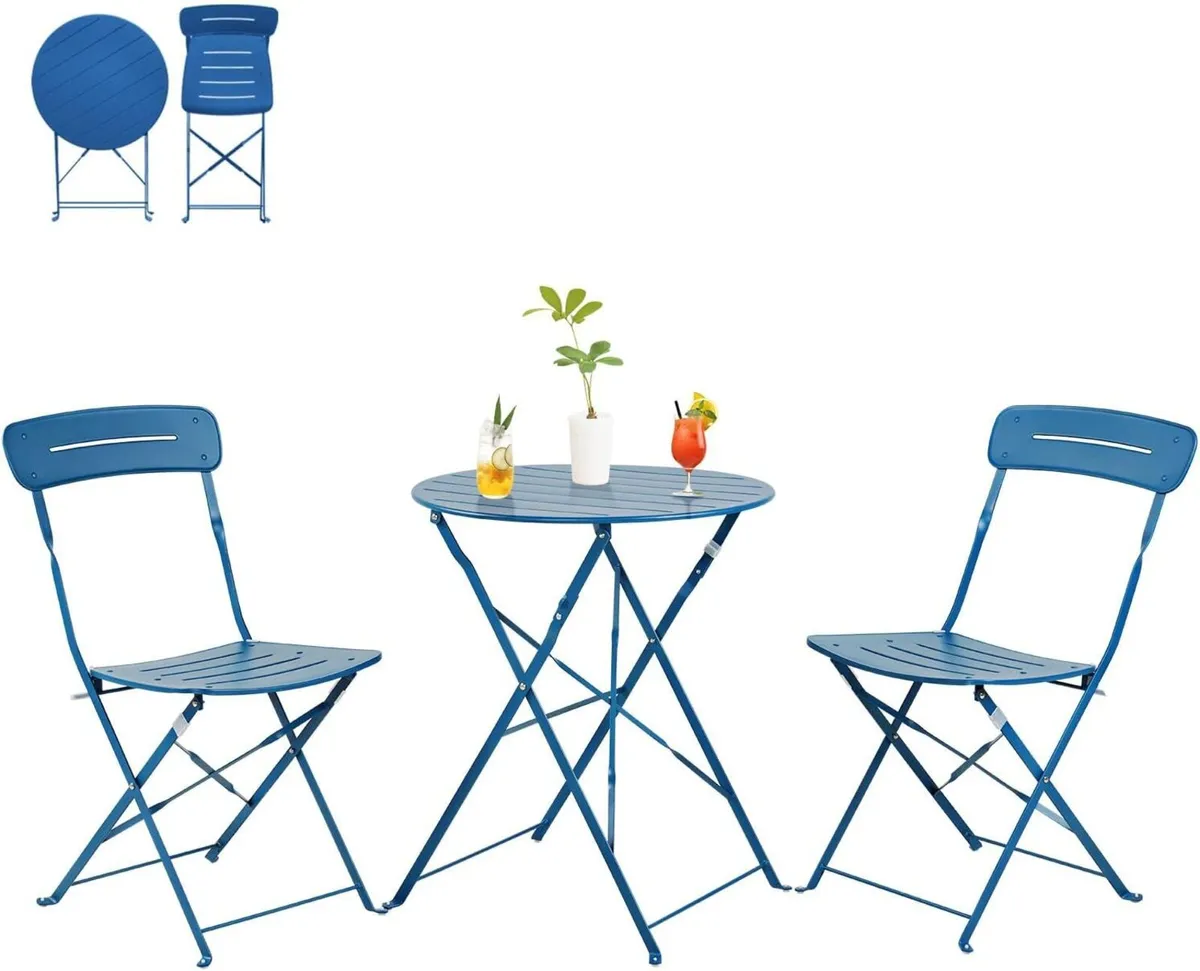 n Garden Furniture Set Outdoor Bistro Table and - Image 1