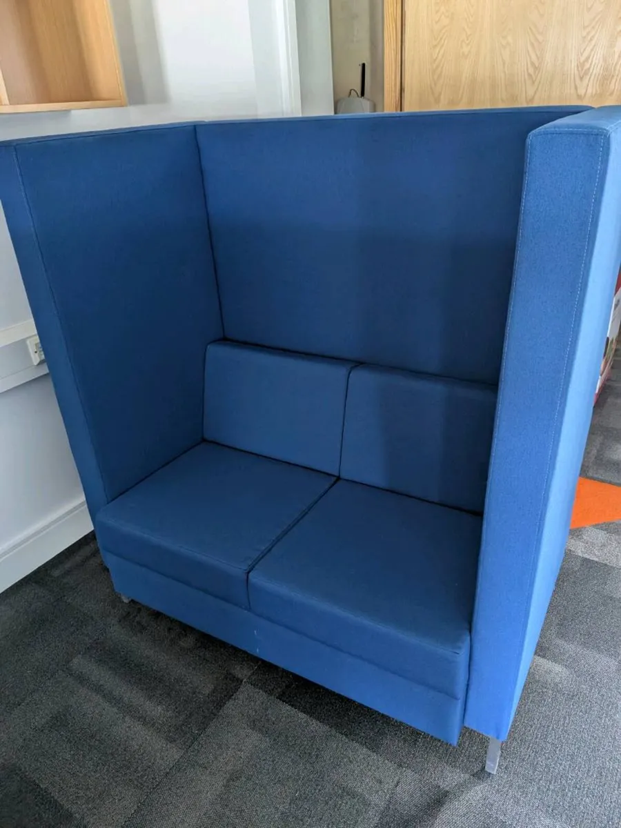 Blue Huddle couches - Image 1