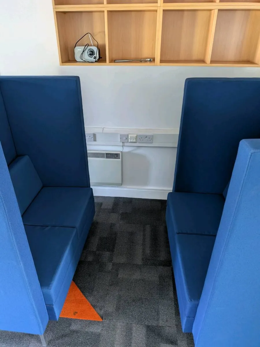 Blue Huddle couches - Image 2