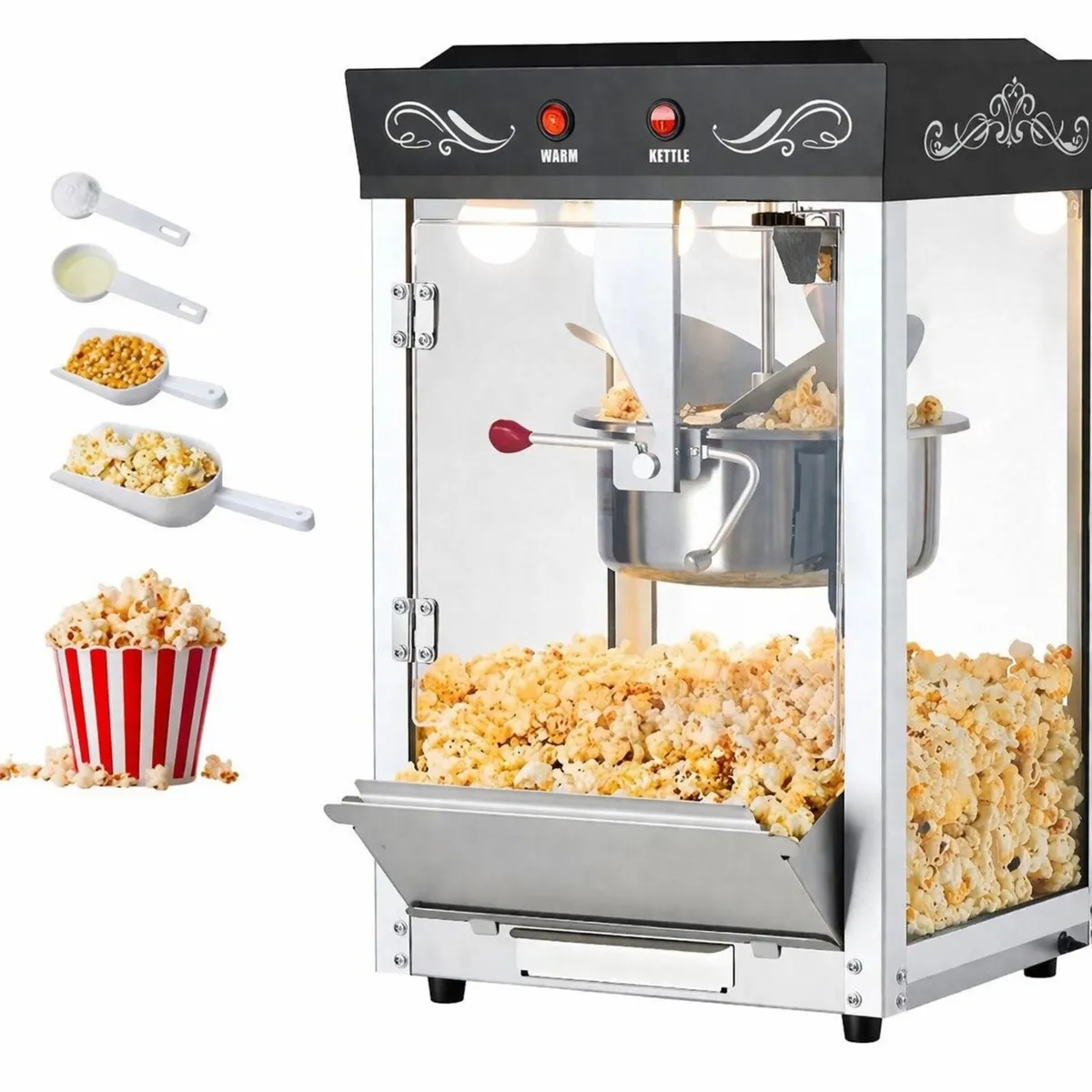 Commercial popcorn machine - Image 1