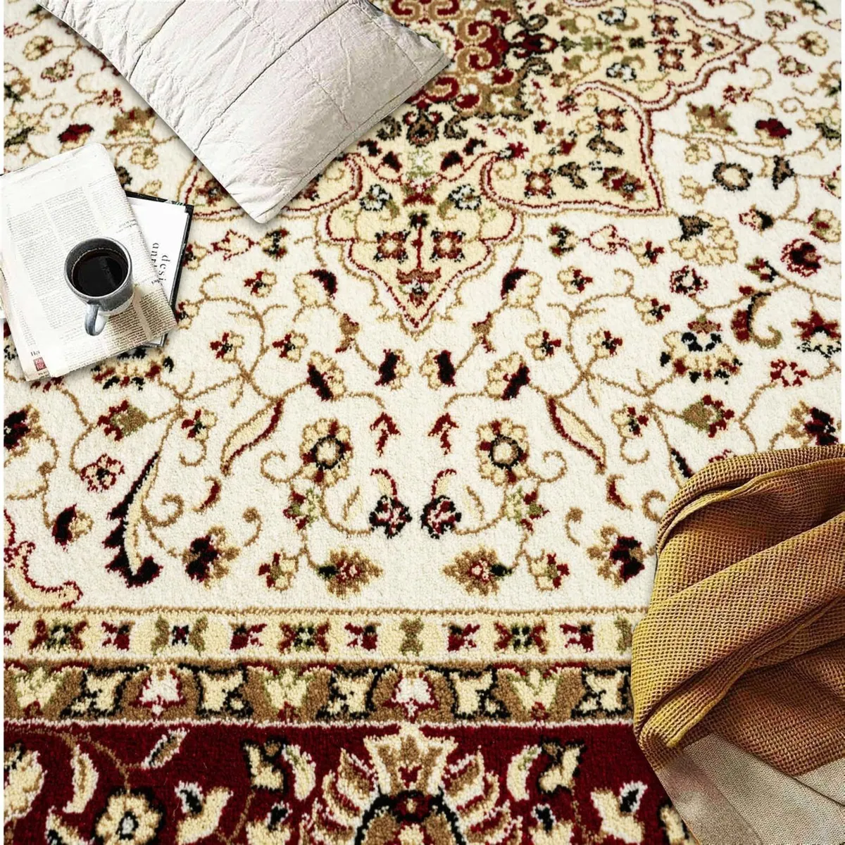 Traditional Rome Rug – Large Washable Non-slip - Image 3