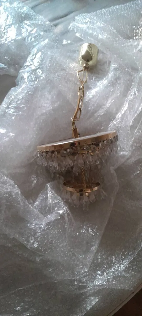 Crystal Wall and ceiling lights and lamp shade - Image 4