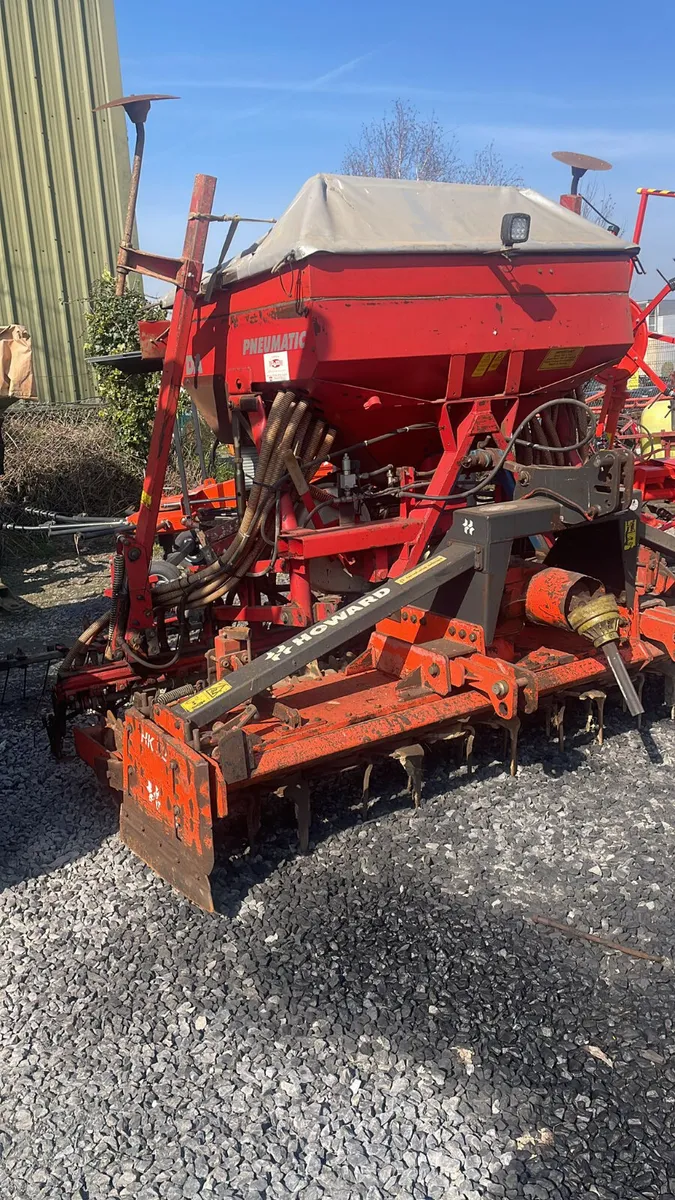 3m One Pass Power Harrow and Seeder - Image 1