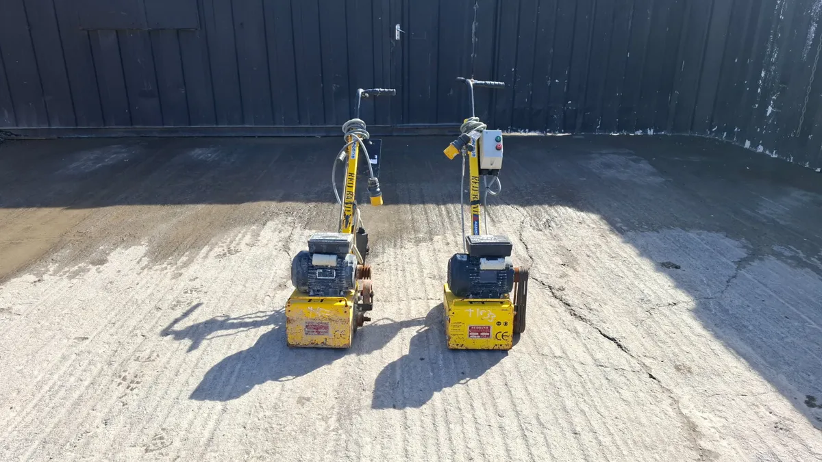 Red Band 110V Floor Grinder – Concrete Grinder - Image 2