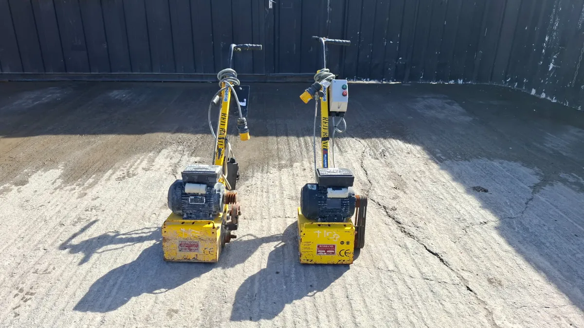 Red Band 110V Floor Grinder – Concrete Grinder - Image 3