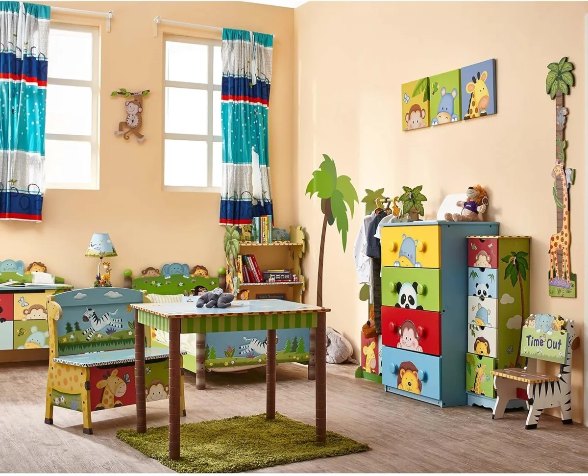 Fantasy Fields Sunny Safari Large Kids Bookshelf - Image 2