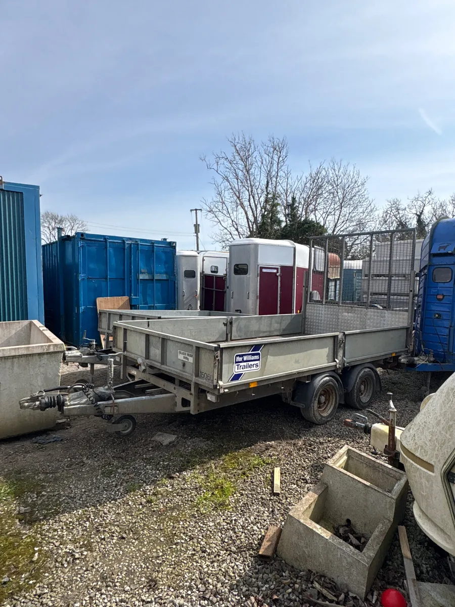 Ifor Williams 12ft builders trailer - Image 1