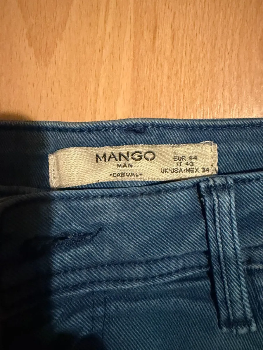 Blue Denim Shorts - Image 2