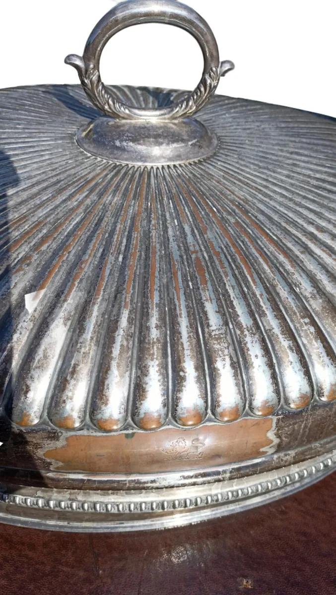 Antique 19th Century Large Oval Meat Dome/Cloche - Image 3