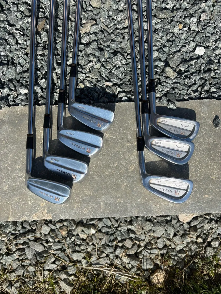 Miura irons ( interested in trades) - Image 1