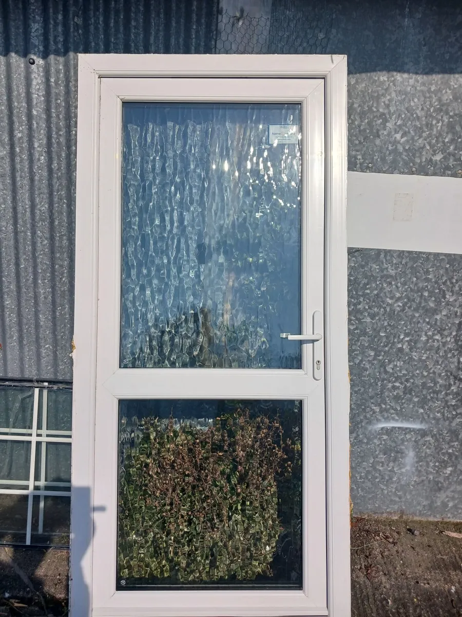 Pvc back door