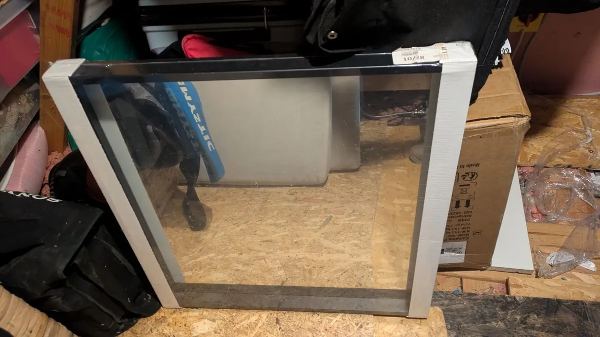 New mirror in packaging