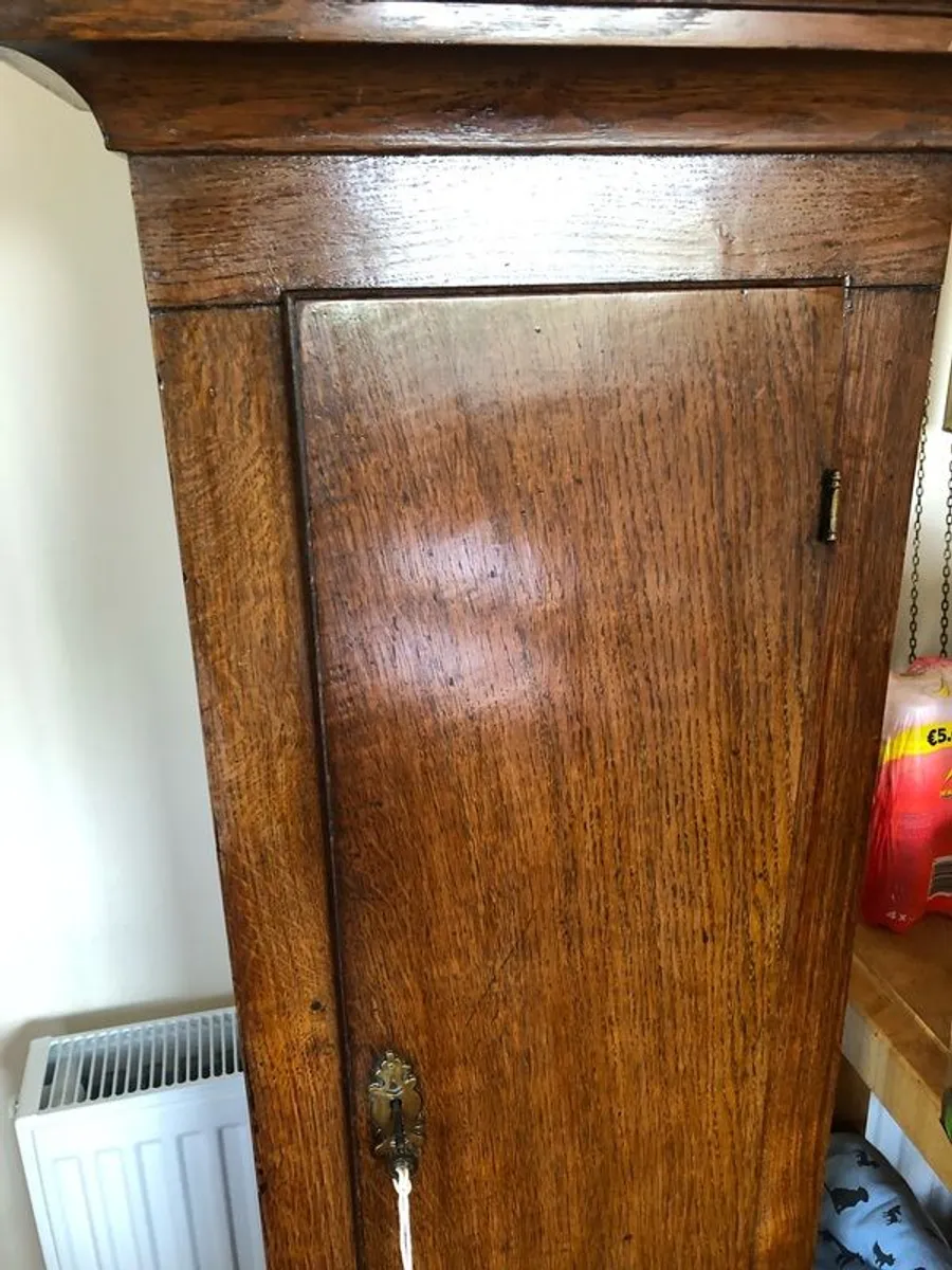 Brass Faced Grandfather Clock - Image 4