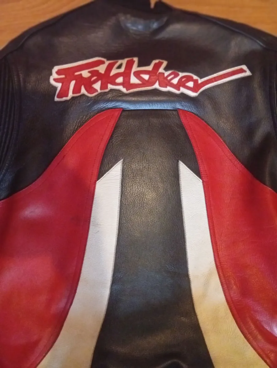 Quality USA Leather Motorcycle Suit Fieldsheer - Image 4