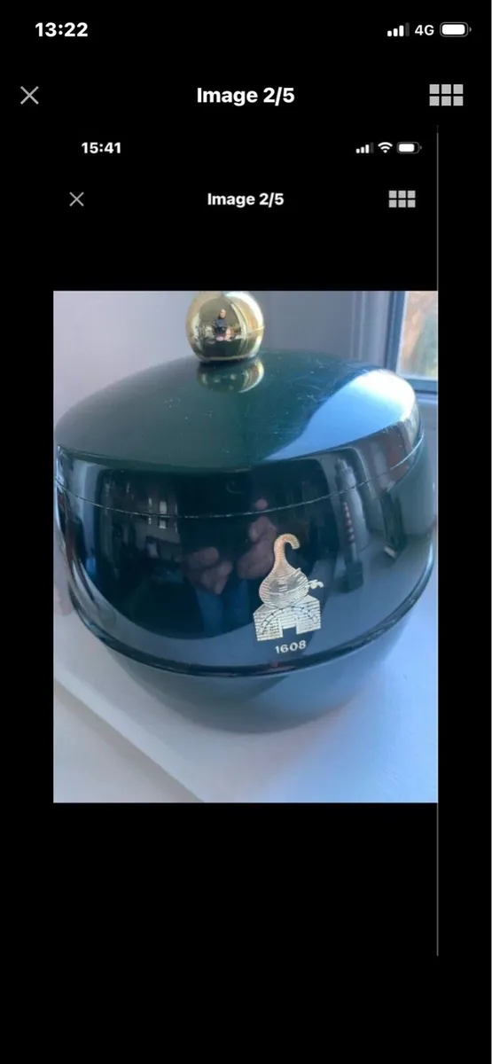 Rare Vintage Old Bushmills Ice Bucket - Image 2