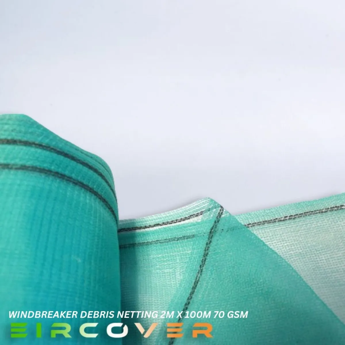 Windbreaker Netting 2m x 100m Standard 70gsm Green - Image 4