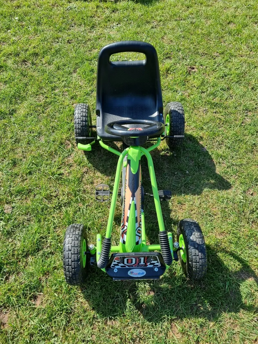 Go Kart : Green, Pedals - Image 2