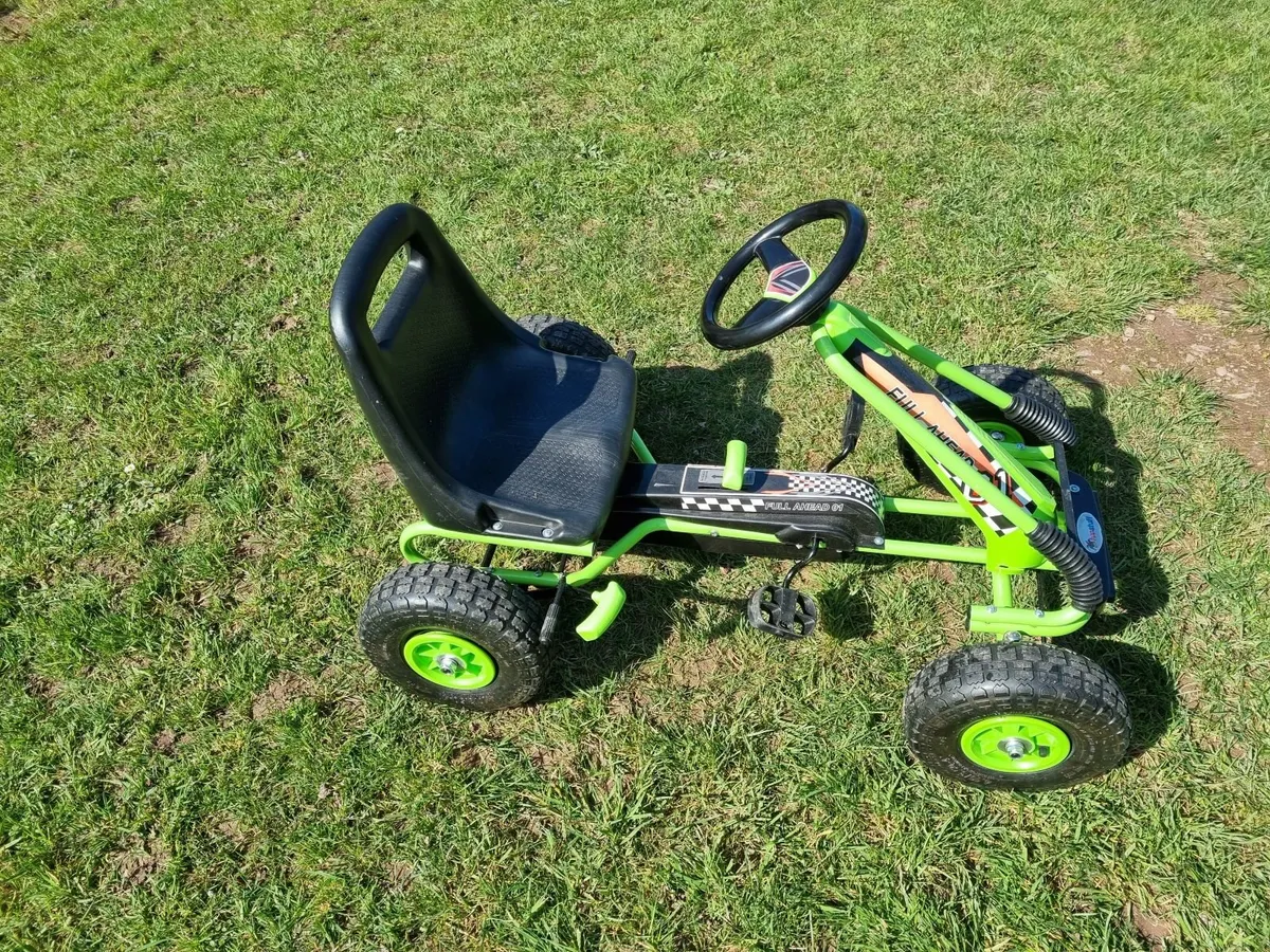 Go Kart : Green, Pedals - Image 3