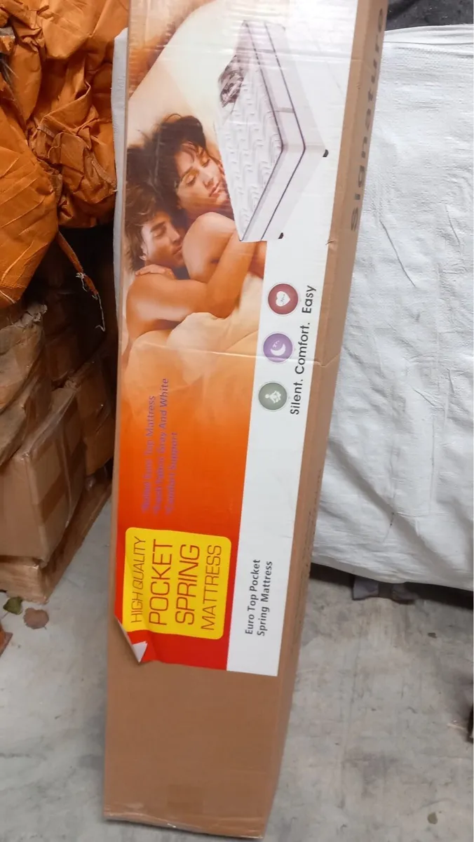 Free Delivery 3000 Pocket Spring Mattresses - Image 2