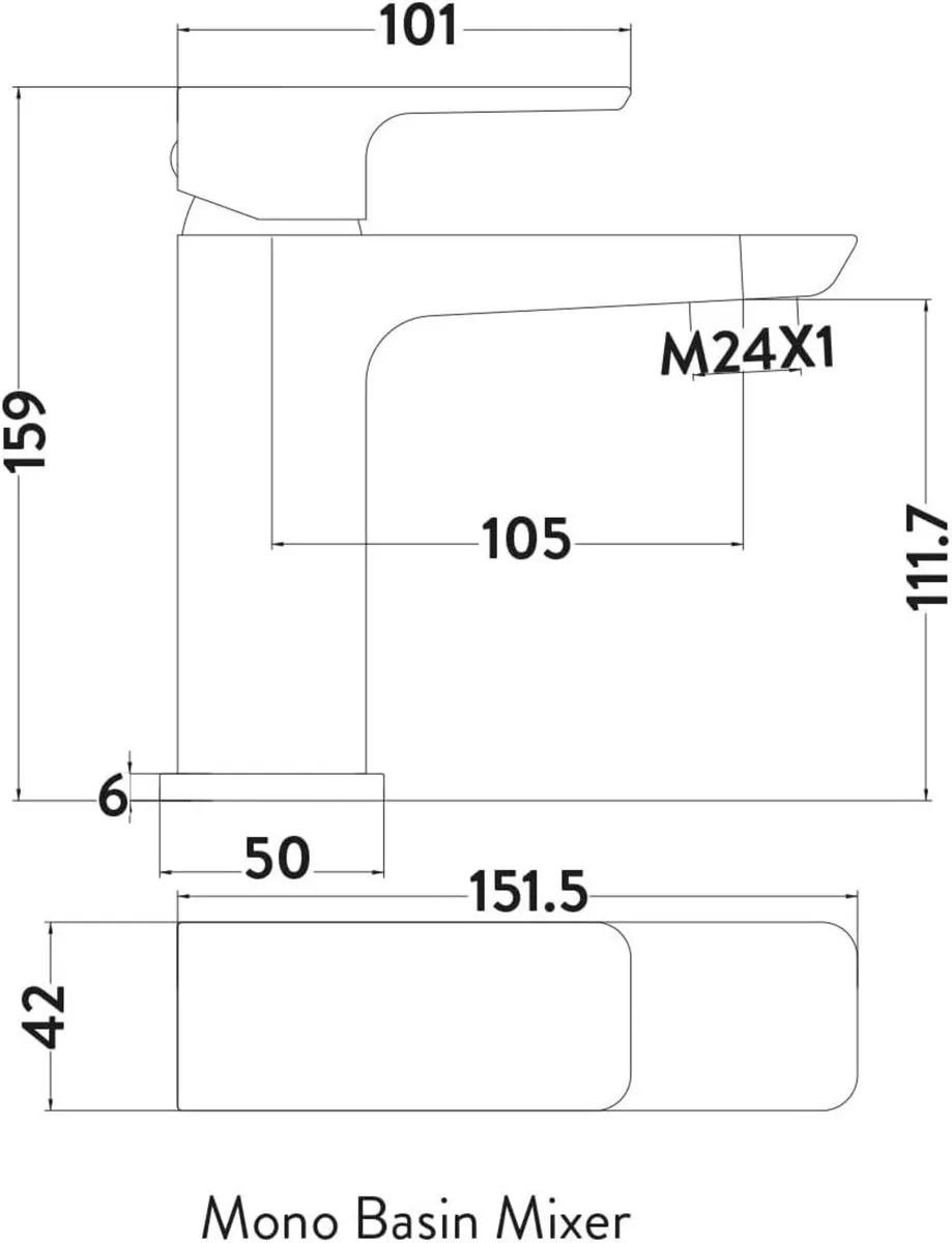 Rhodos Brushed Brass Bathroom Tap Pack Includes - Image 2